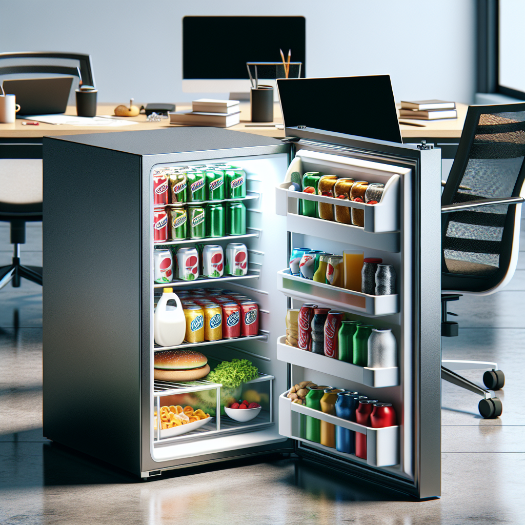 Jakie są zalety małej lodówki w przestrzeni biurowej?