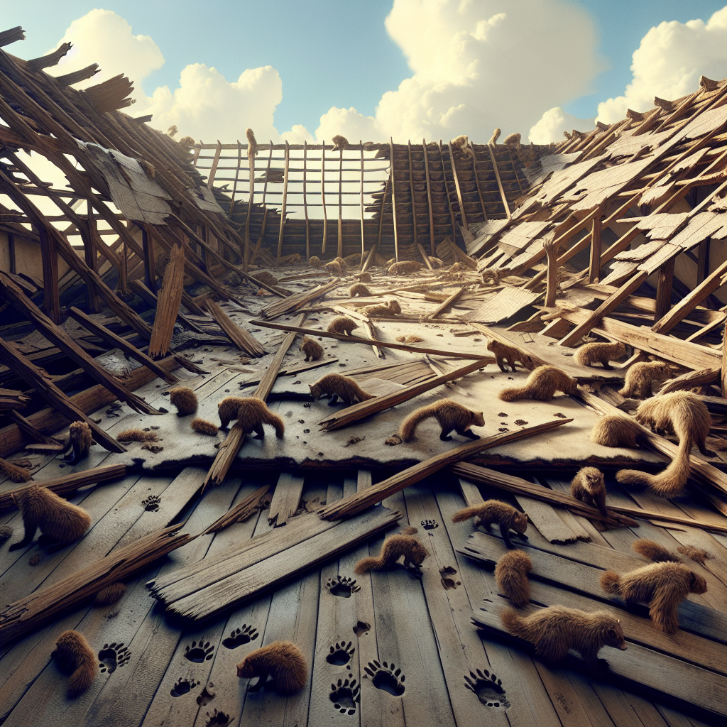 Kuny zniszczyły dach? Oto jak naprawić szkody i zapobiec kolejnym atakom