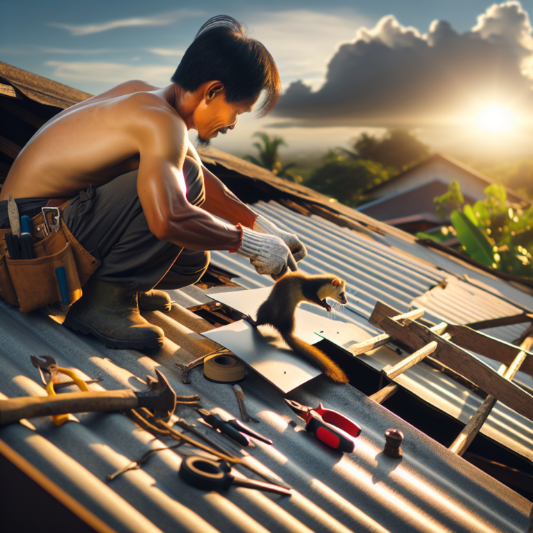 Jak przywrócić dach do pierwotnego stanu po ataku kuny?