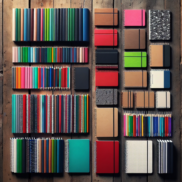 Jakie są zalety notesów klejonych w porównaniu do spiralowanych?