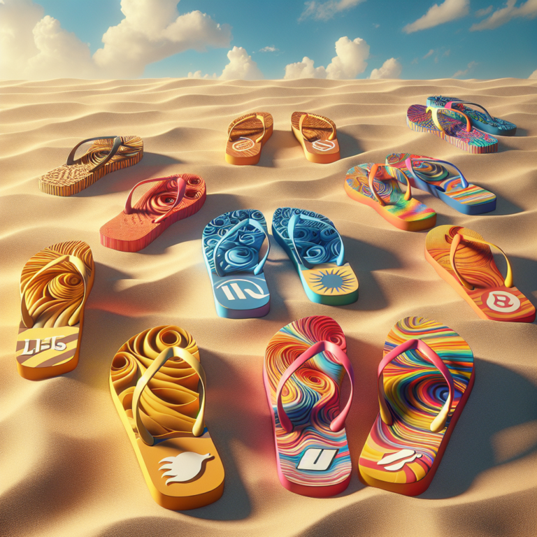 Klapki z logo firmy – nietypowy, ale skuteczny sposób na promocję