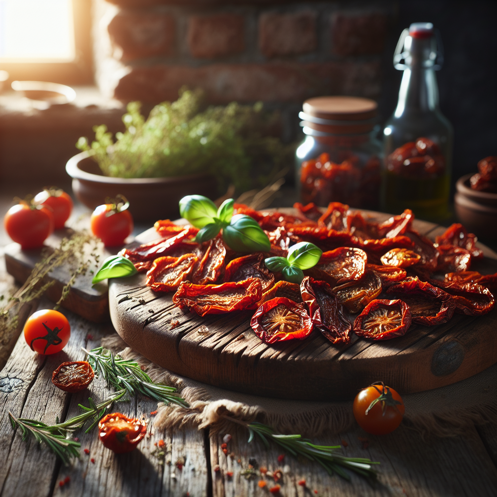 Przepis na suszone pomidory idealne do past, pizzy i kanapek