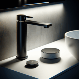 Jak dobrać czarny przycisk do armatury?